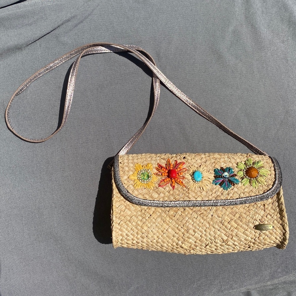 Cappelli StraWorld Crossbody Straw Purse